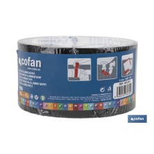 Cinta Adhesiva de Aluminio 30 Micras| Color Negro | Medida: 50 mm x 10 m