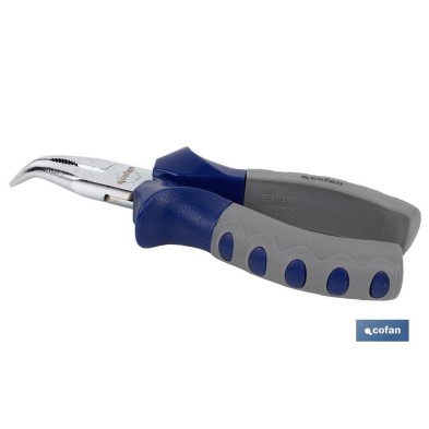 Alicates de punta curva | Fabricados en acero al cromo vanadio | Medidas del alicate: 200 mm