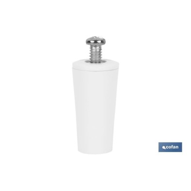 Tope para persianas en PVC | Medida 40 mm | Incluye tornillo métrica 6 | Disponible en varios colores