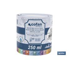 Pintura a la tiza chalk paint | Adecuada para restauración y decoración de muebles | Diferentes capacidades | Varios colores