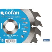 Hoja de sierra circular | Disco de corte para madera | Diferentes números de dientes | Amplia variedad de medidas