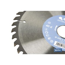 Hoja de sierra ingletadora | Disco de corte para madera | Variación de dientes | Diferentes medidas