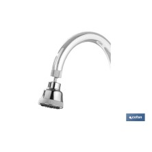 Aireador de grifo con 4 funciones para grifos de cocina | Métrica 22 | Medidas: 5,8 x 8 cm