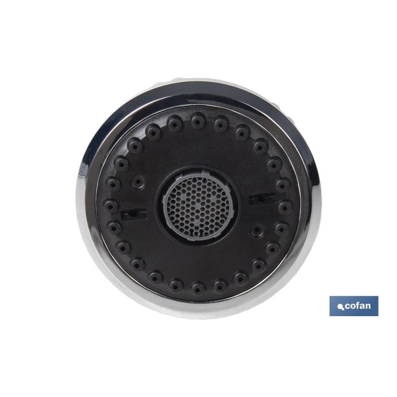 Aireador de grifo con 4 funciones para grifos de cocina | Métrica 22 | Medidas: 5,8 x 8 cm