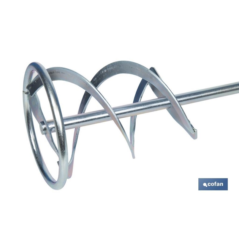 Mezclador eléctrico | Agitador M14 | Varilla mezcladora incluida | 2 velocidades | Potencia: 1400 W