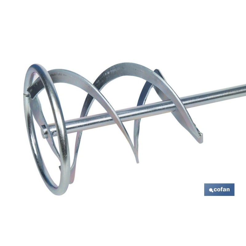 Mezclador eléctrico | Agitador M14 | Varilla mezcladora incluida | 2 velocidades | Potencia: 1800 W