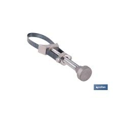 Llave de filtro de aceite con fleje de acero | Diámetros disponibles: Ø65 y Ø105 mm