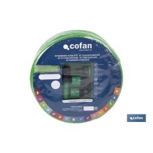 Kit de Manguera Flexolátex Translúcida | Diferentes Medidas y Diámetros | Con Accesorios