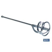 Varilla mezcladora | Accesorio mezclador M14 | Adecuada para mezclar pintura, barniz o masilla | Longitud: 600 mm | Disponible e