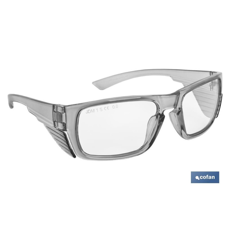 Gafas de seguridad graduadas | Protección contra impactos y proyecciones | Lente monofocal | Disponibles con diferentes graduaci