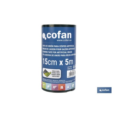 Cinta adhesiva de doble cara para unir e instalar césped artificial | Dos medidas diferentes