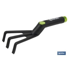 Set de 3 herramientas de jardinería | Incluye: trasplantador, rastrillo y azuela