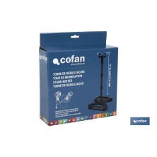 Torre de nebulización extensible para exteriores | Desde 12 hasta 48 cm | Boquillas de ángulo ajustable