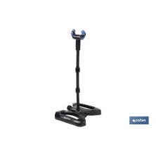 Torre de nebulización extensible para exteriores | Desde 12 hasta 48 cm | Boquillas de ángulo ajustable