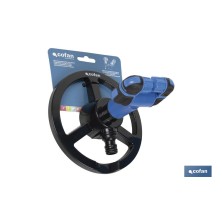 Nebulizador de jardín de 2 brazos con boquillas ajustables | Refresca e hidrata tus espacios exteriores