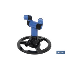 Nebulizador de jardín de 2 brazos con boquillas ajustables | Refresca e hidrata tus espacios exteriores