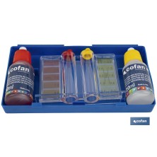 Kit con test de cloro y pH para piscinas | Medidor y analizador de agua