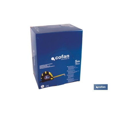 Expositor para flexómetros magnéticos de Cofan | Incluyen los flexómetros | Varias medidas y capacidades