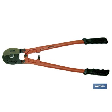 Corta cables de acero reforzado | Con longitud en 24 | Cuchillas fabricadas en CR-V 56-61 HRc