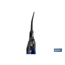 Tijeras de recolección con punta curva y longitud total de 185 mm | Especiales para jardinería