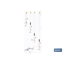 Podadora telescópica de largo alcance | 630 mm de longitud | Poda de árboles y recogida de frutas | Práctico y duradero