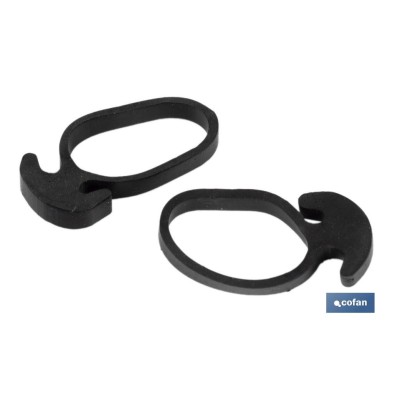 Goma de ancla N.º 3 Extra | Goma ancla de 3 cm | Tensor para tutores de plantación | Para cultivo