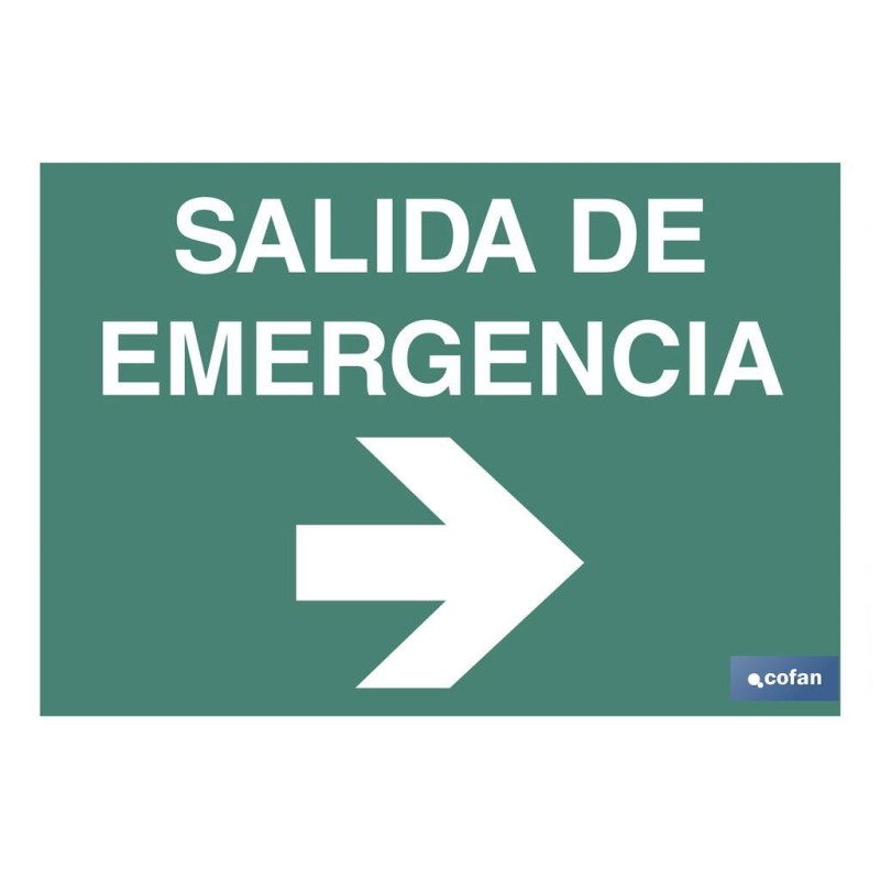 Salida de Emergencia Texto