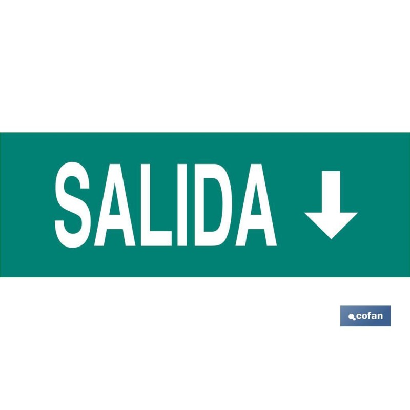 Señal Salida abajo