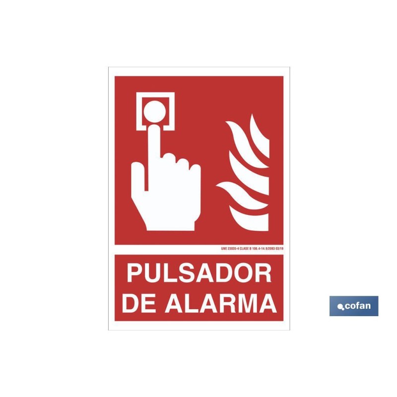 Pulsador de alarma