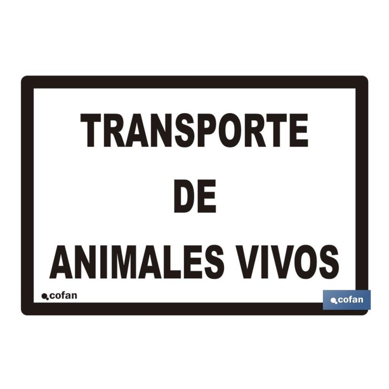 Placa Animales Vivos