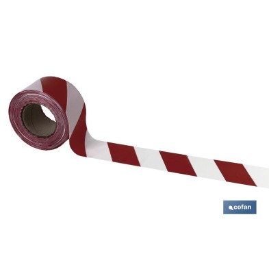 Cinta Balizamiento ROJA BLANCA