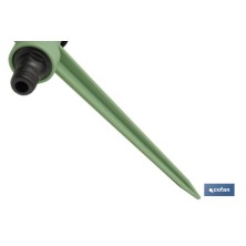 Aspersor sectorial de riego | Material de polipropileno | Apto para jardín