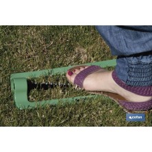 Aspersor de riego oscilante de 16 chorros | Material de polipropileno | Apto para jardín | Flexibilidad anti roturas