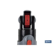 Aspersor rotatorio de 4 funciones distintas de chorro de agua | Ajuste del ángulo de caída de agua | Giro opcional