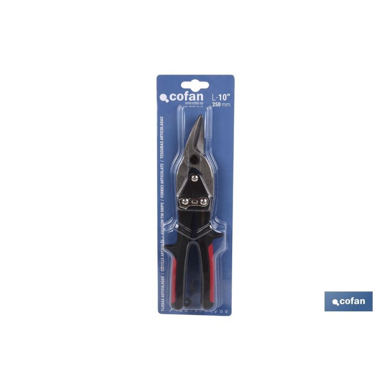 Tijeras Articuladas | Para corte a izquierda | Longitud 250 mm