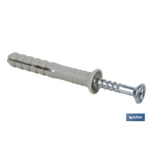 Taco de golpe con collarín avellanado | Medidas desde Ø 5 hasta 8 mm | Longitudes desde 30 hasta 80 mm