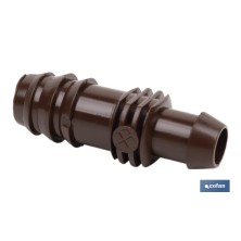 Toma inicial para sistema de riego y aspersión | 16 mm de diámetro | Conexión sencilla | Ideal para agricultura y jardinería