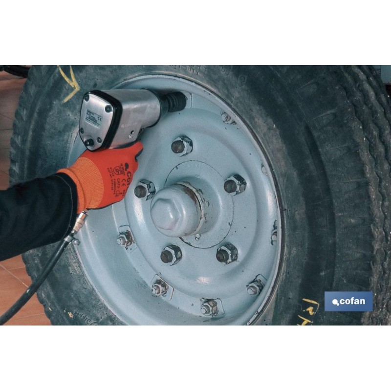 Maletín de Pistola de impacto 1/2 con Bocas de impacto | Maletín con 17 piezas |  Llave de Impacto Neumática 1/2