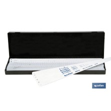 Estuche de hojas de sierra | Bimetálica de 24TPI | 100 unidades | Resistente al desgaste | Medida: 300 x 13 x 0,65 mm