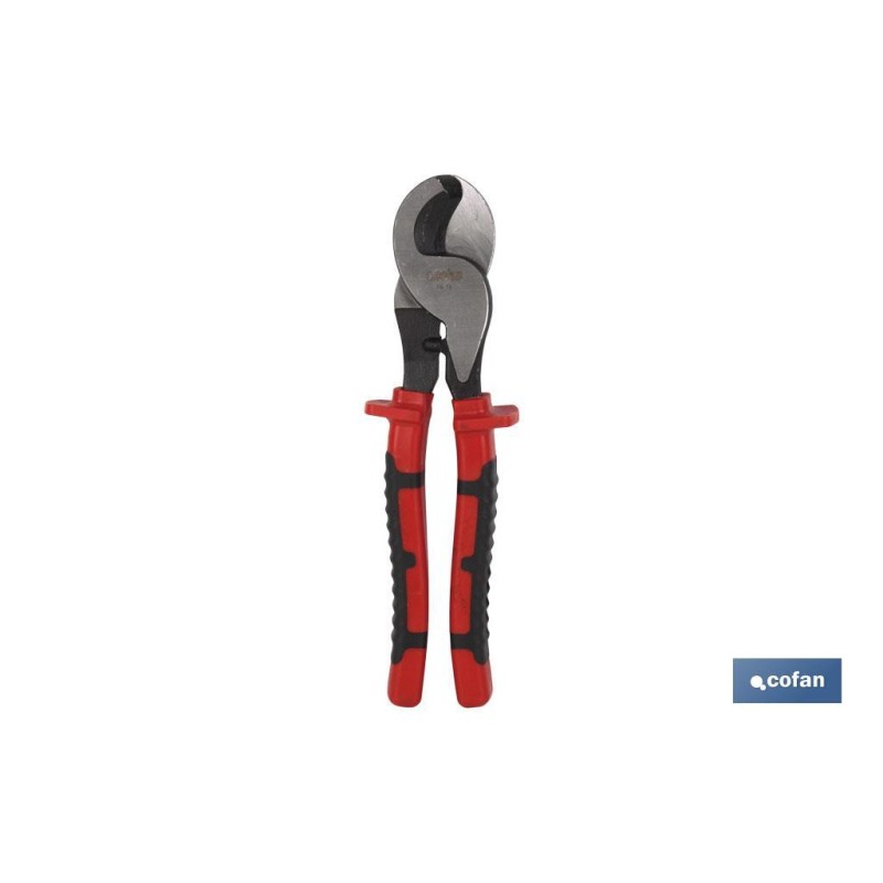Tenazas cortacables de aluminio y cobre | Para grosores desde 3 hasta 22 mm | Longitud 220 mm