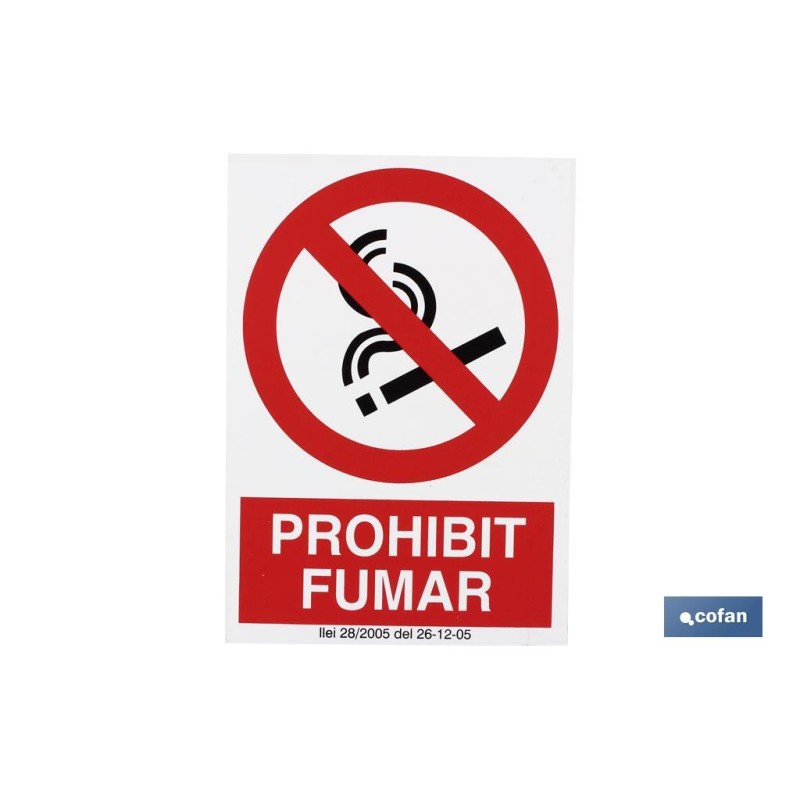 Prohibit fumar