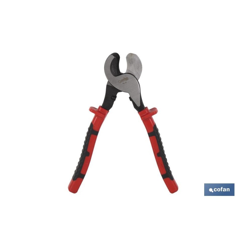 Tenazas cortacables de aluminio y cobre | Para grosores desde 3 hasta 22 mm | Longitud 220 mm