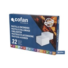 Pastillas de encendido para Barbacoa | Envase de 32 unidades | Rápido y Limpio