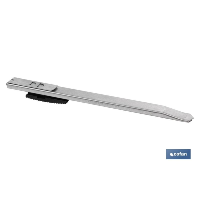 Cúter de acero inoxidable | Cuerpo compacto y ligero | Ideal para manualidades