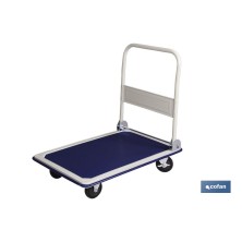 Carro plataforma plegable de aluminio