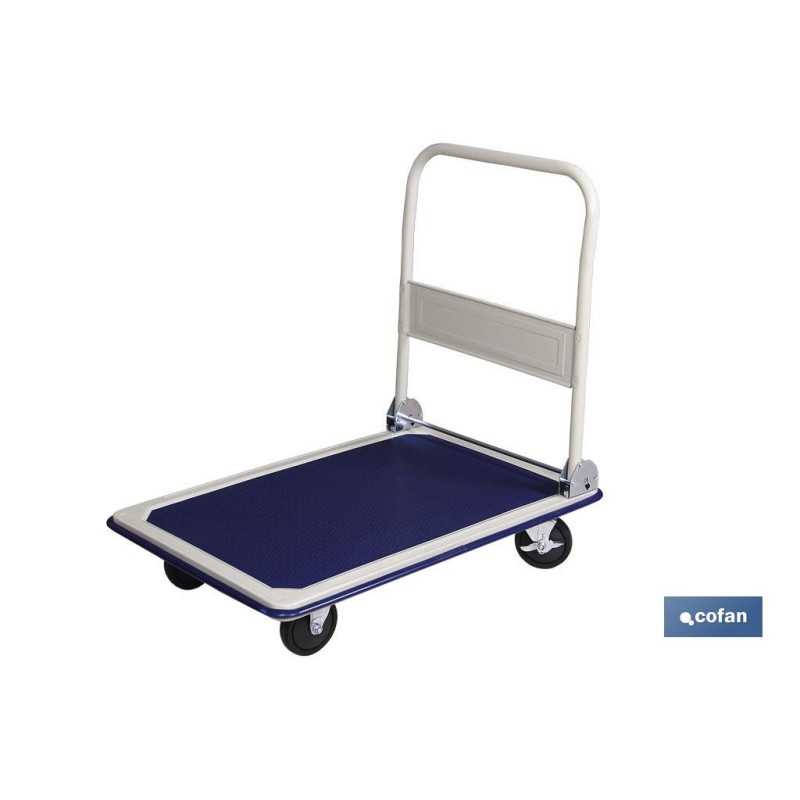 Carro plataforma plegable de aluminio