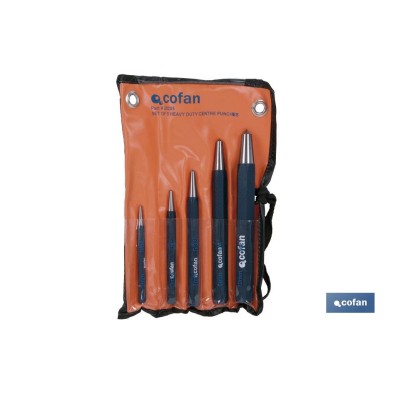 Conjunto de granetes de trazar | Fabricados en materiales de alta calidad | El conjunto incluye 5 granetes de diferentes tamaños