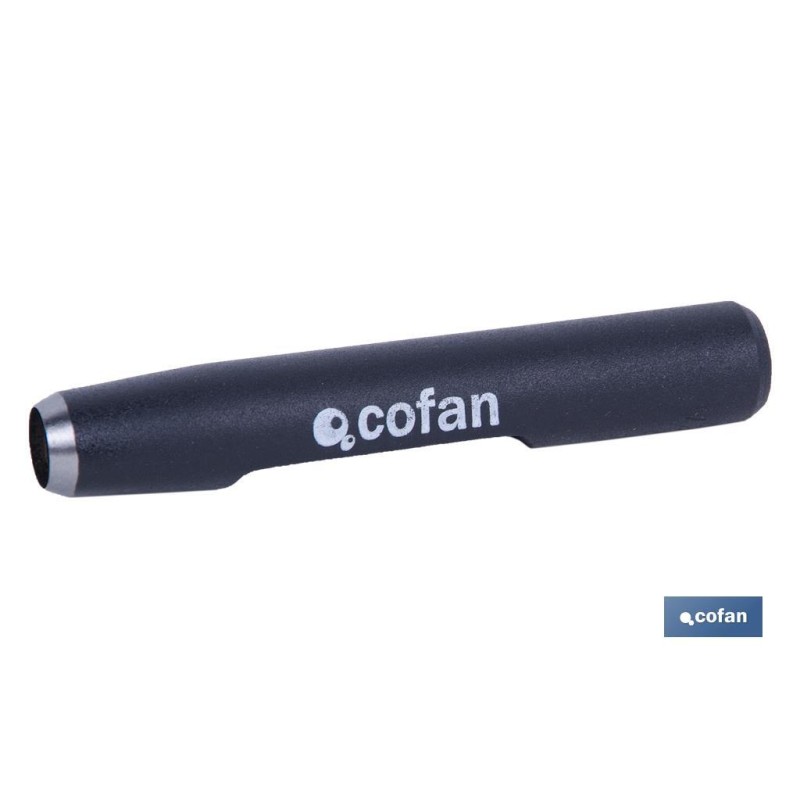 Sacabocados de golpe cilíndrico | Recomendable para materiales ligeros | Medidas del agujero: 25 mm