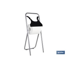 Dispensador porta bobinas de papel para el suelo | Para rollo de papel | Tamaño industrial