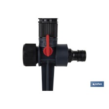 Aspersor sectorial direccionable